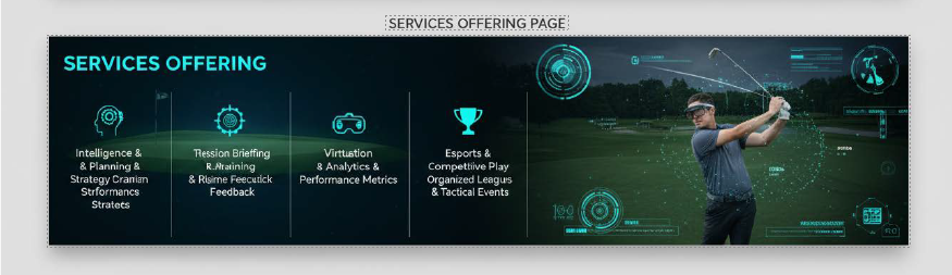 Golf services banner